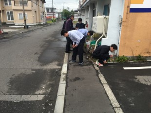 地域清掃活動③