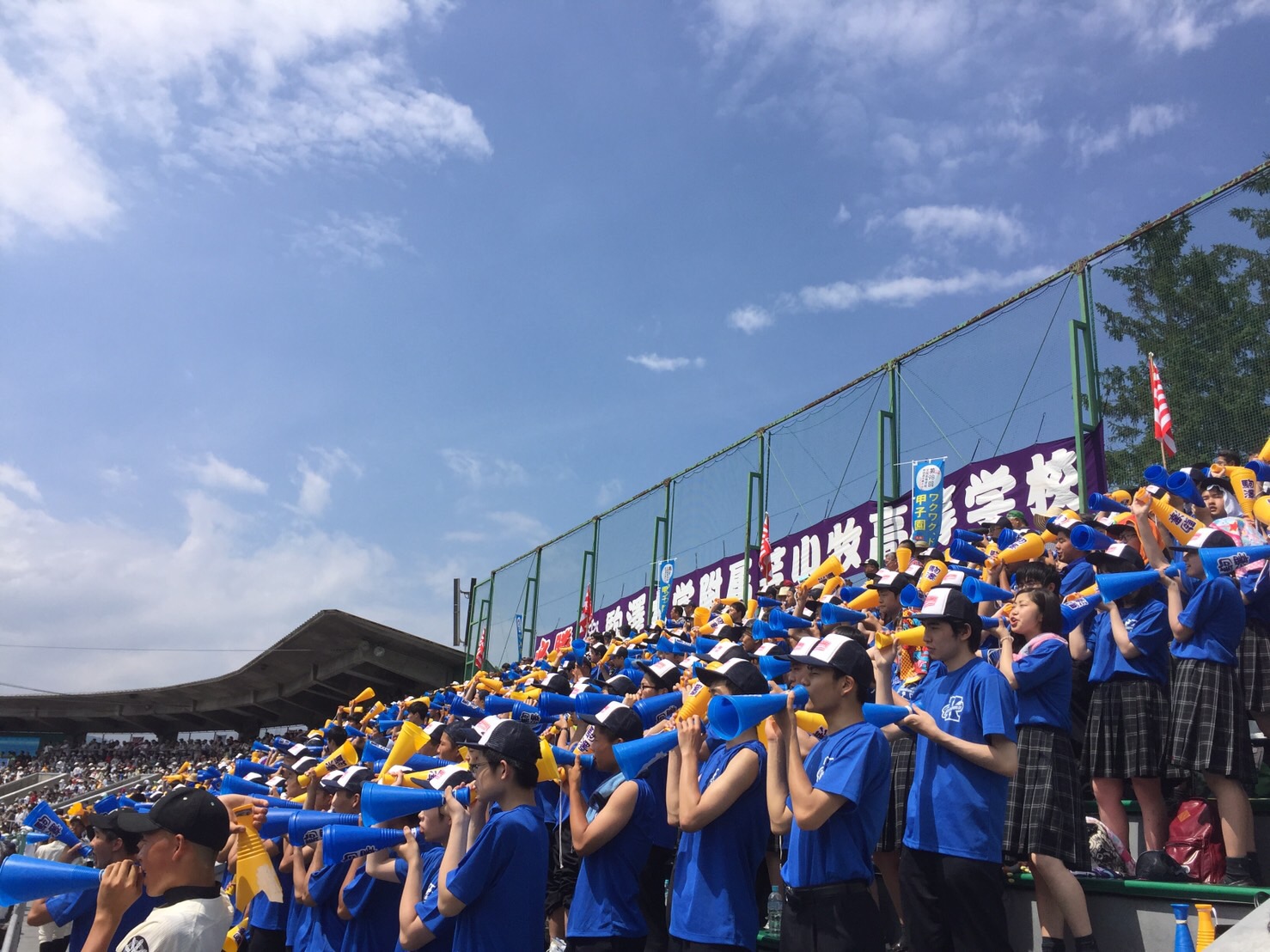 高校野球 南 北海道大会 全校応援 駒澤大学附属苫小牧高等学校