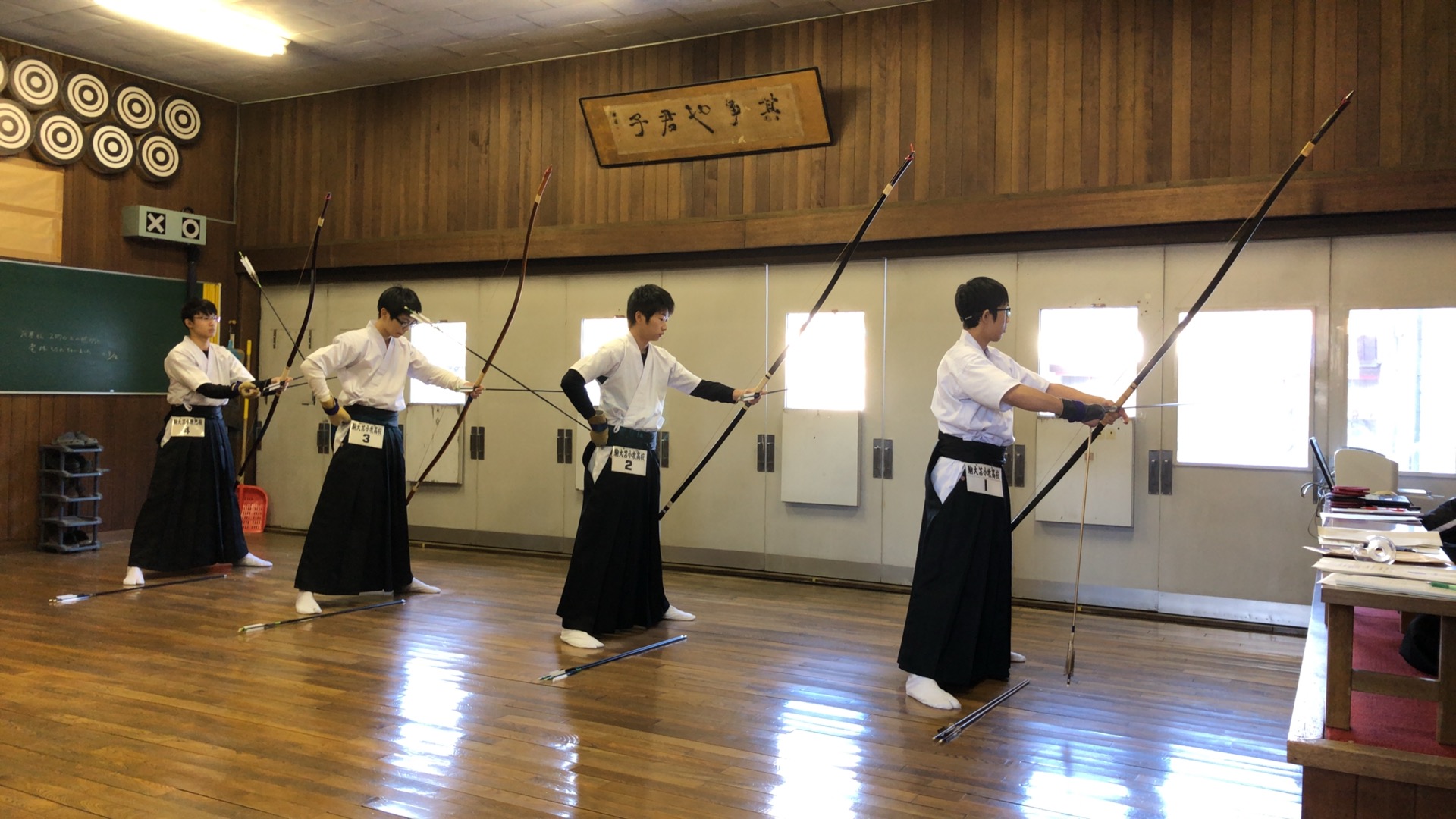 弓道部 第２回錬成射会 結果 駒澤大学附属苫小牧高等学校